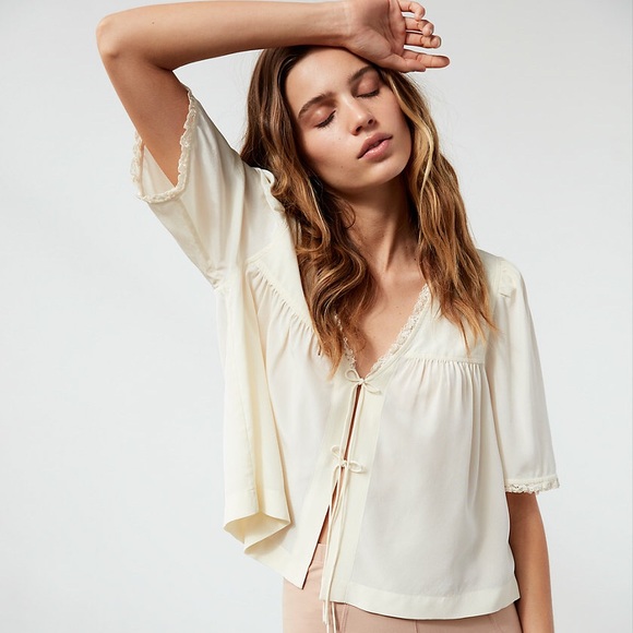 (SOLD) Le Fou Wilfred Careen Blouse - Picture 3 of 5